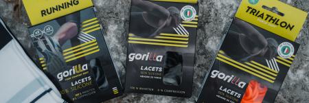 Lacets Gorilla Tribes, des lacets pour être bien dans tes baskets