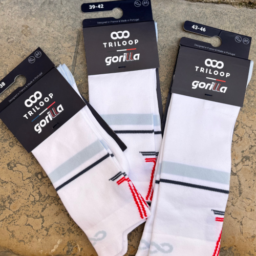 Lacets Gorilla Tribes, Chaussettes Gorilla running