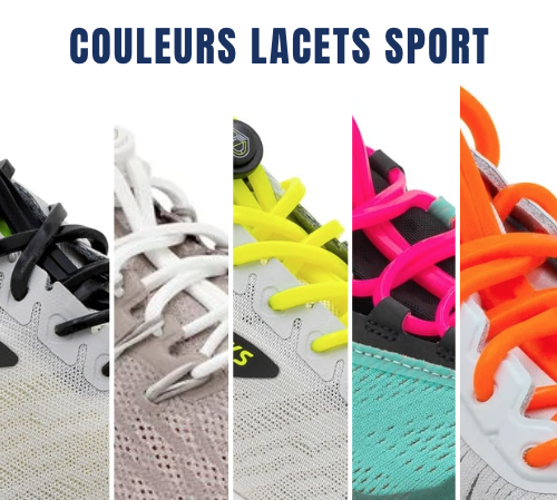 Lacets Gorilla Tribes, Couleurs sport