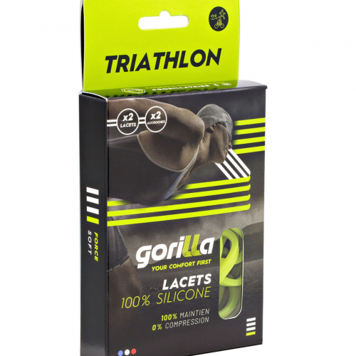 Lacets Gorilla Tribes, PACKSHOT PACKAGING