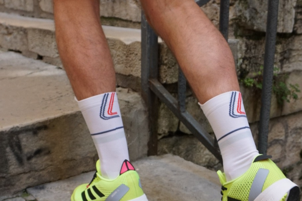 Lacets Gorilla Tribes, Chaussette running cyclisme