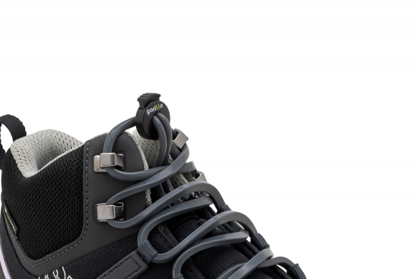 Lacets Gorilla Tribes, GRIS FONCÉ ACC N