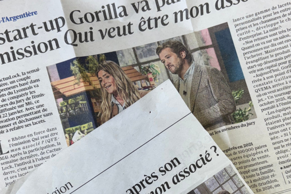 Lacets Gorilla Tribes, Gorilla dans la Presse après QVEMA sur M6