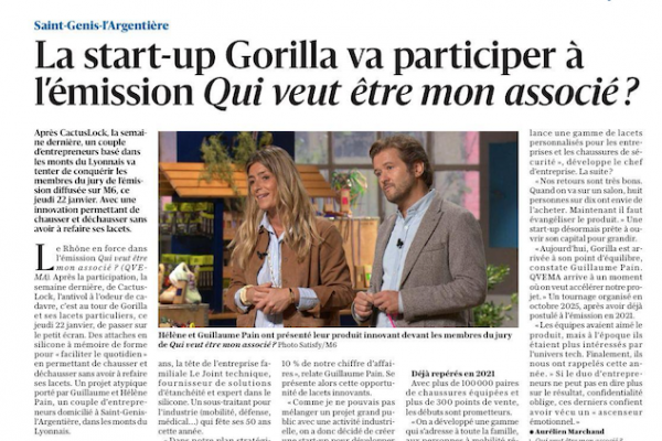 Lacets Gorilla Tribes, Gorilla dans le Progrès