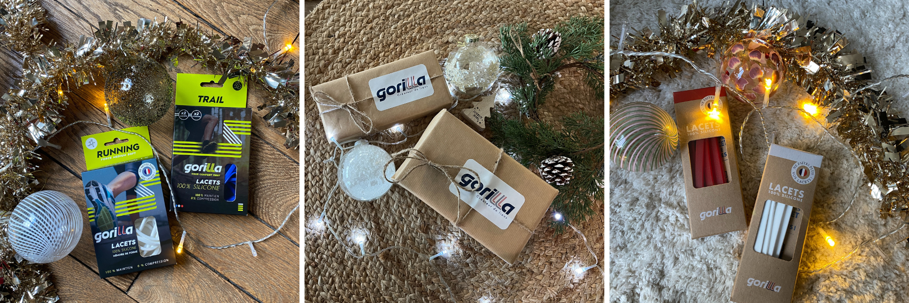 Lacets Gorilla Tribes, J'en profite !