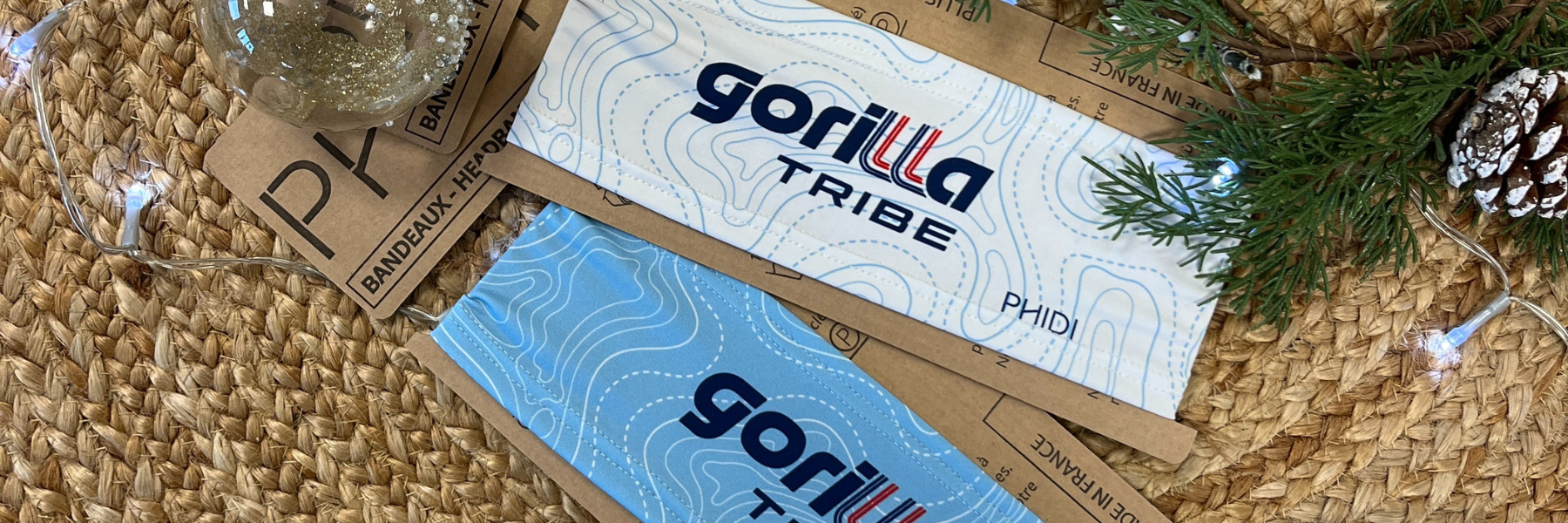 Lacets Gorilla Tribes, 1 bandeau offert dès 50€ d'achat !