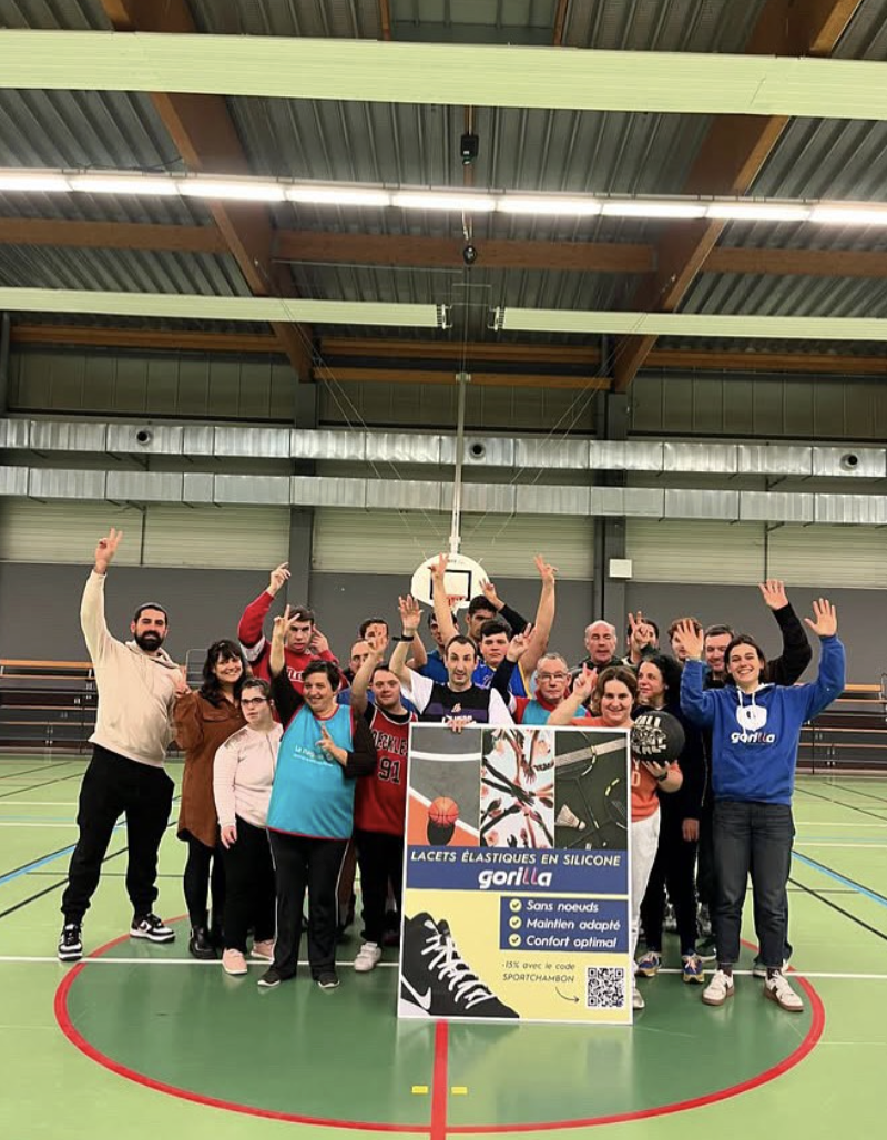 Lacets Gorilla Tribes, Gorilla équipe un club de Basket