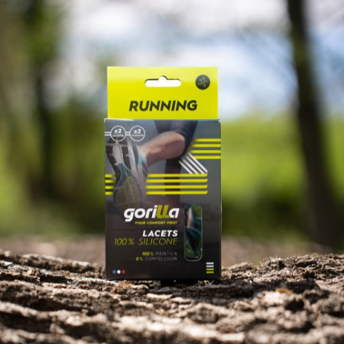 Lacets Gorilla Tribes, des lacets pour être bien dans tes baskets