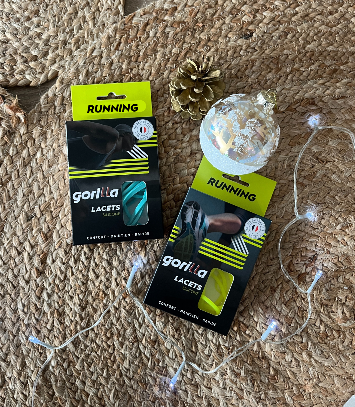 Lacets Gorilla Tribes, PACK SPORT DUO