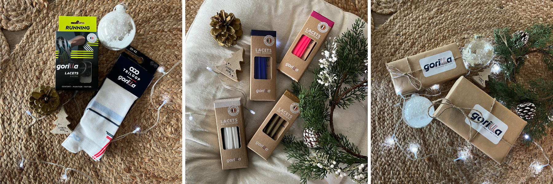 Lacets Gorilla Tribes, Les bonnes idées cadeaux !