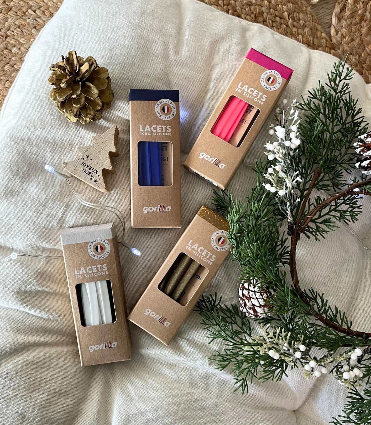 Lacets Gorilla Tribes, PACKFAMILLE