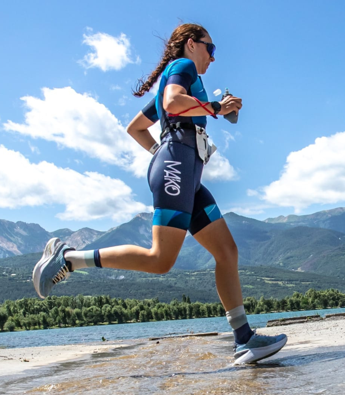 Lacet Ã©lastique Triathlon Chaussure Course A Pied Triathlon - Main Image